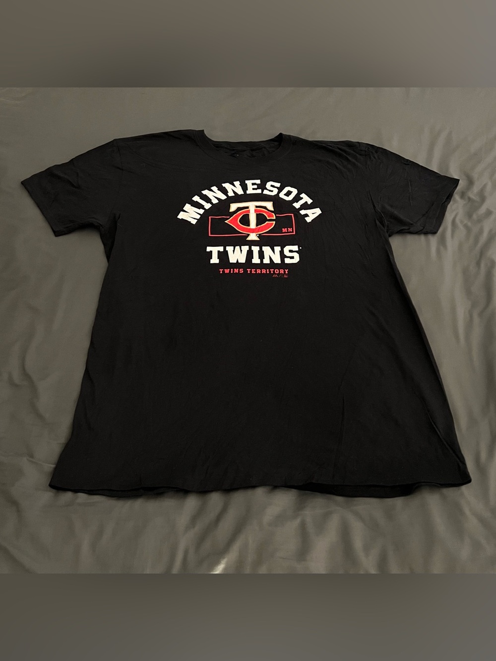 Minnesota Twins MLB Black Graphic t-shirt